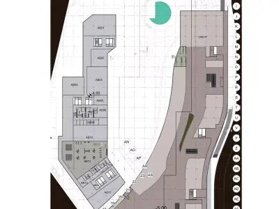 Highrise Residences Offices Shopping Mall Complex 3D model