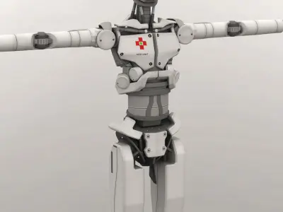 Med Bot 3D model