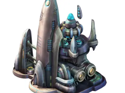 Fortress-generator 03 3D model
