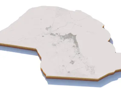 Kuwait 3D model