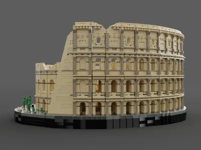 LEGO Creator Expert  - Colloseum 2020 3D model