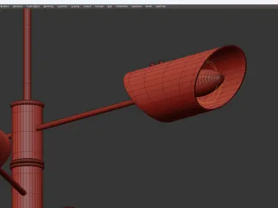  ALDO lamp Low-poly 3D model
