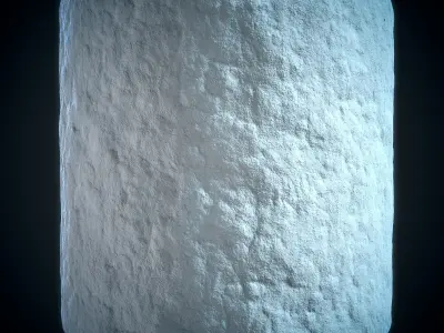 Frozen Ice Floor material - VOL 09 - Maps - SBsar Texture