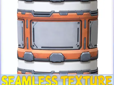 SciFi Seamless Texture Texture 45