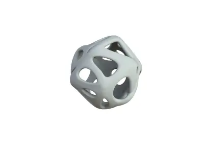 SciFi Cube Object No 18714 Low Poly Shape Texture