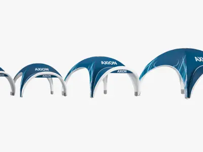 Tents Lite inflatable no walls Axion 3D model