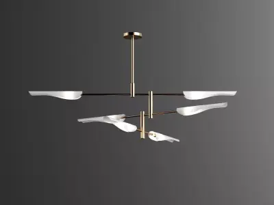 Ceiling light 3D model 64