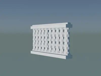 3D Concrete Baluster 3D print model
