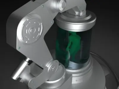 Futuristic Medical Device 3D model