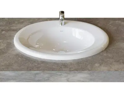 Roca Java Sink 56x47 Cm Built-in 327863000 3D model