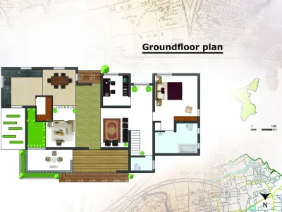 House Plan 3D model buy