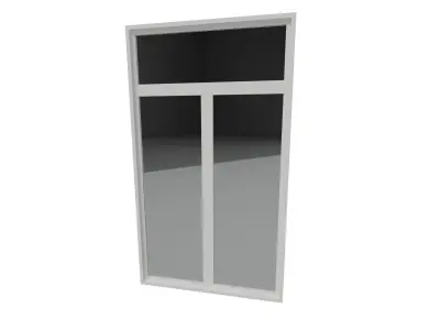 Door window 3D model