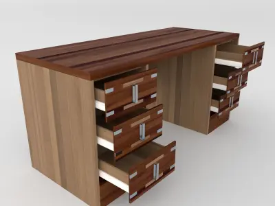 Office Table 3D model