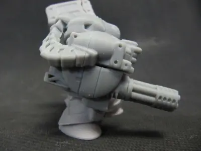 CHIBI-TECH SD - UNDERSLUNG-KINETIC ARM     3D print model