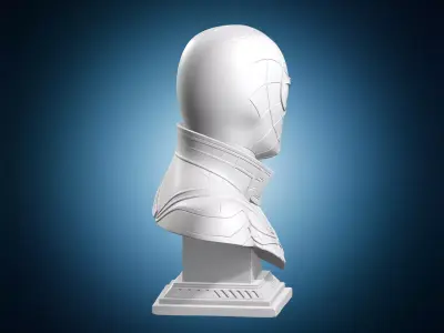 Spiderman Bust Sculpture 3D print model