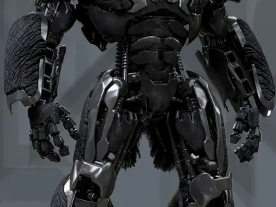 Transformers Optimus Primal ROTB 3D model