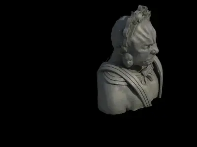 Forest - Religion - Statues 01 3D model