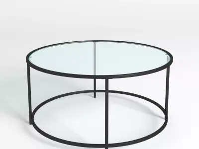 Doynton 4 Legs Coffee Table 3D model