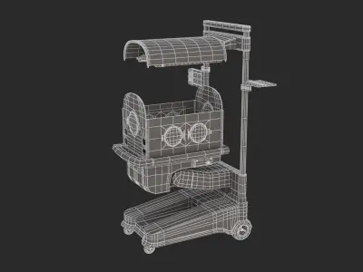Medical - Infant Incubator 3D model