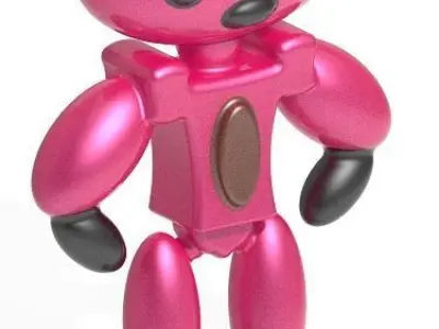 Classic Robot Toy 3D print model