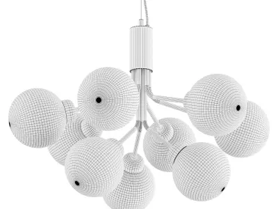 NUURA APIALES 9 CHANDELIER 3D model
