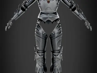 Berserk Griffith Armor for Cosplay 3D print model