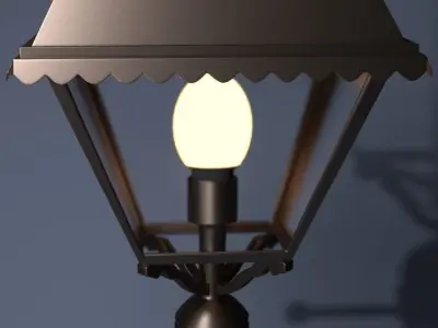 Street Lamp 3D model