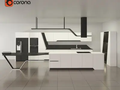 Kitchen 12 3D model