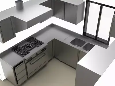 kitchen 103 3D model