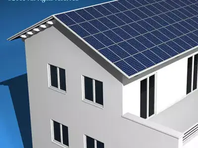 Ecological house2 3D model