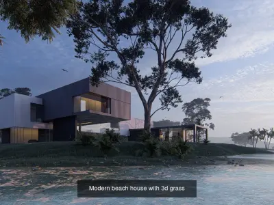 The ultimate OFFER beach houses value pack Modern Organic Archi