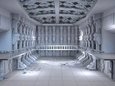 Abandoned Laboratory 3D model