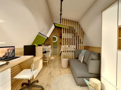 Multipurpose Glamping Pod ARIA basic dwg plans 3D model