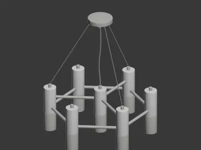 Chandelier Favorite 1600 7P Ultra Favorite 3D model