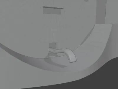 Wall socket Vimar Free 3D model