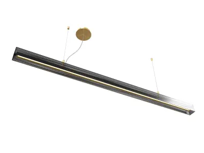 VeniceM URBAN LIGHTLINE LED brass pendant lamp 3D model