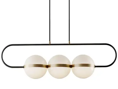 Tagliato LED Chandelier by Alora Lighting 3D model