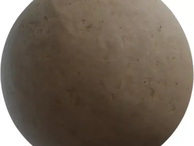 PBR Taupe Hand Troweled Plaster Texture