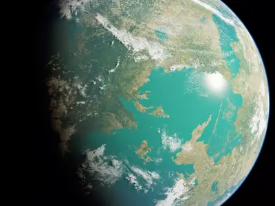 Planet Norshul 24K 3D model