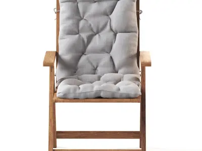 NAMMARO Reclining garden chair IKEA 3D model