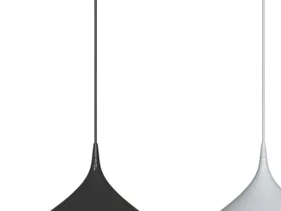 Spinning BH2 Pendant 3D model