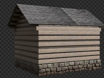 Old Building 3D model