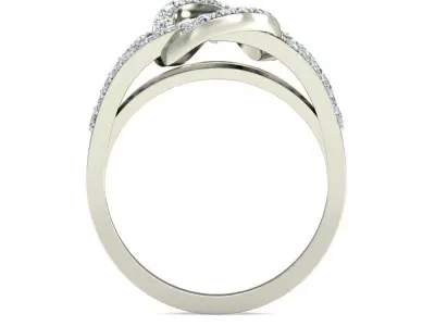 Women Ring  Render 3dm STL OBJ FBX Details 3D print model 394