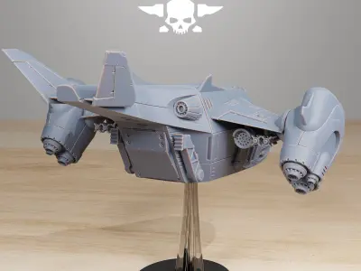 Vaskar Dropship 3D print model