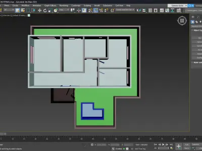 Blank Building Model 3D model