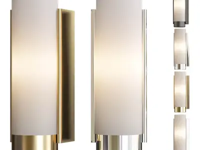 Restoration person wall sconce 3D model