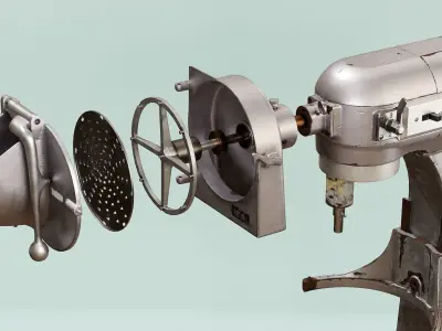 Shreddy the Mixer 3D model