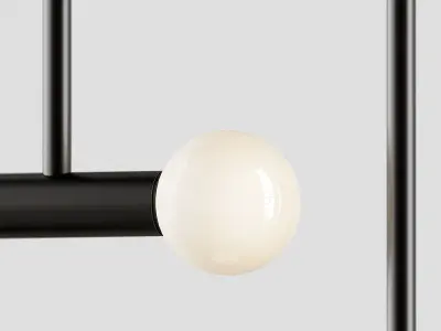 Double Pendant C Lights from Bower Studios 3D model