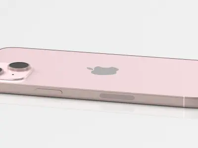 Apple iPhone 15 Plus Pink 3D model