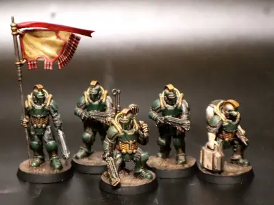 Jade Coalition - Command squad 3D print model